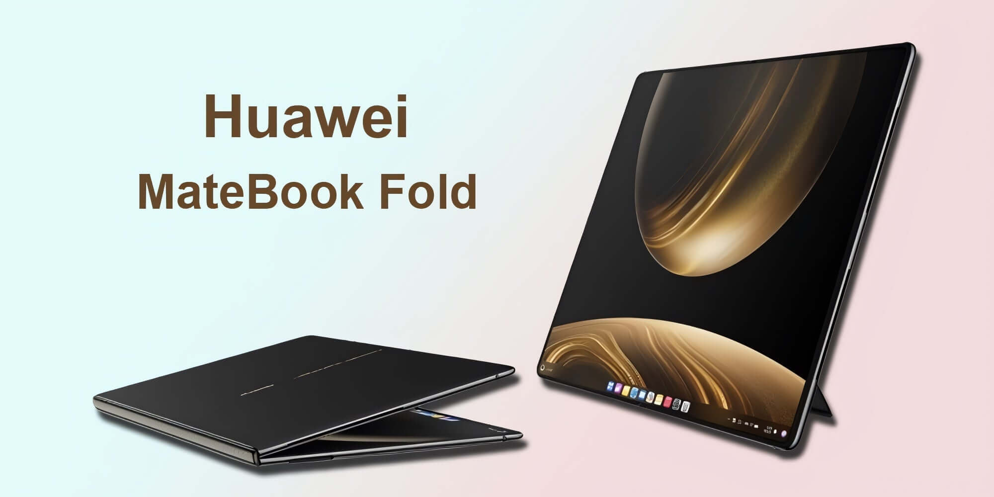 Lightweight Huawei MateBook folds into compact travel companion