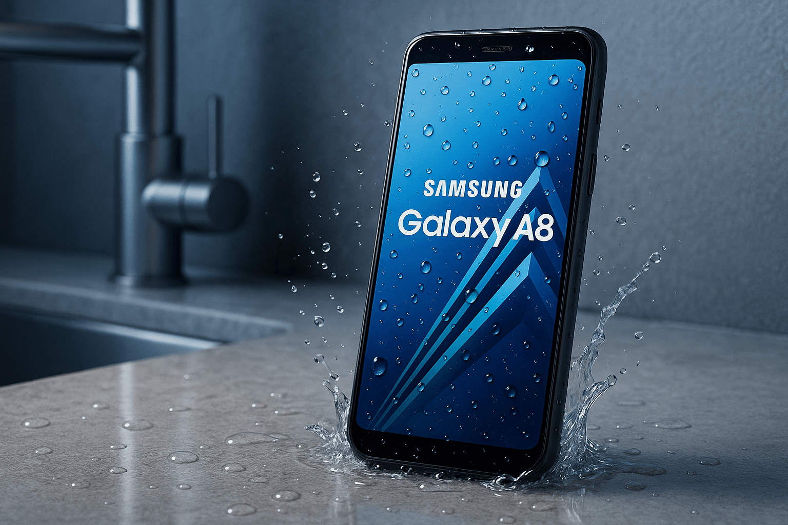 Samsung Galaxy A8 Provides Water Resistance for Daily Protection