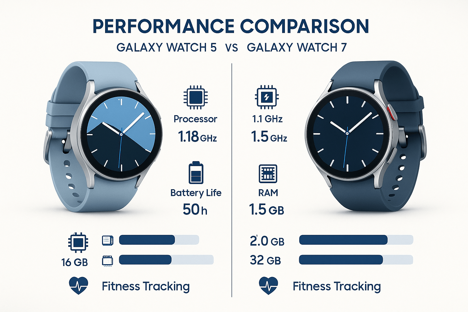 Comparing Galaxy Watch 5 vs Galaxy Watch 7 Performance Today