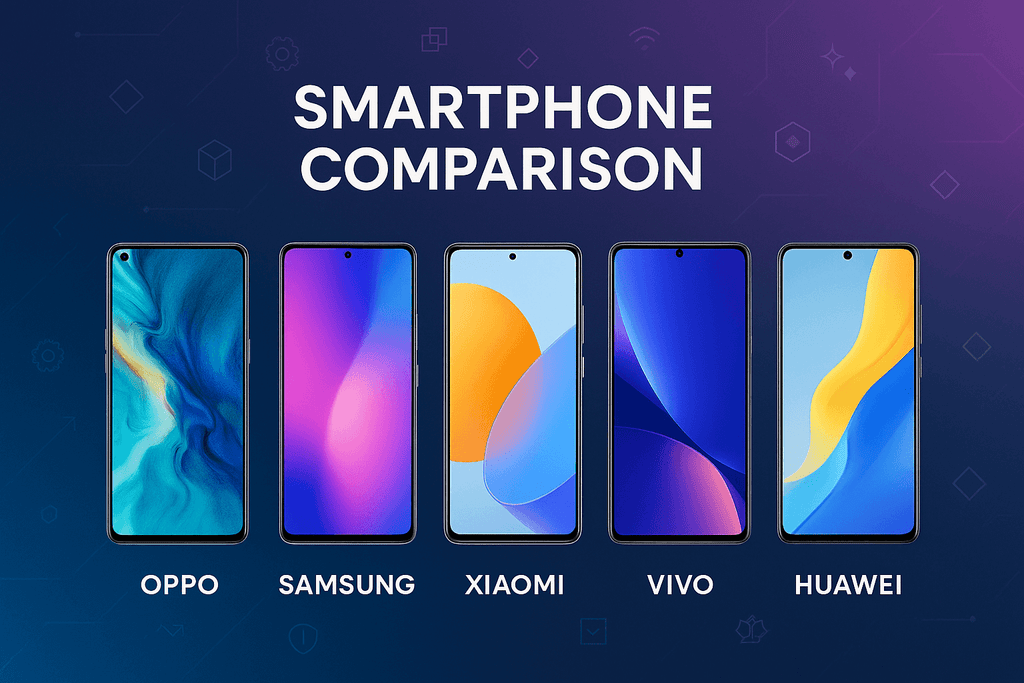 Oppo, Samsung, Xiaomi, Vivo, and Huawei: A Comprehensive Guide to Choosing Your Next Smartphone
