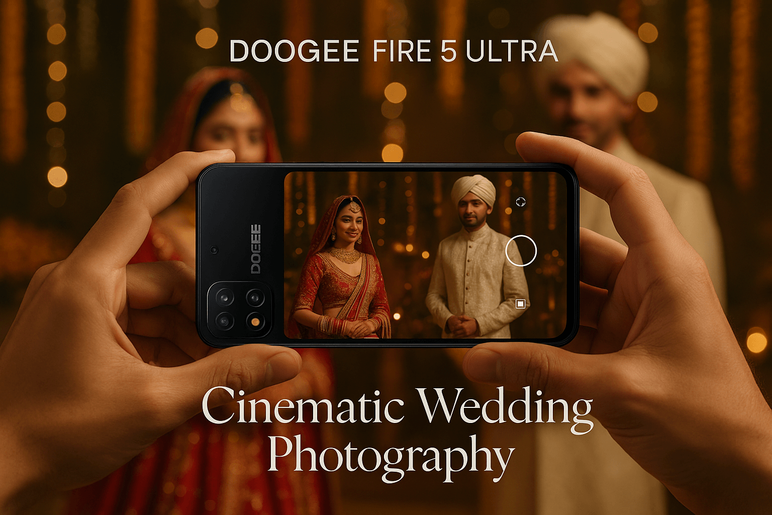 Doogee Fire 5 Ultra Delivers Cinematic Wedding Photo Quality