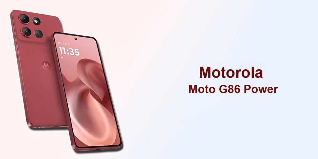Motorola Moto G86 Power brings stylish design with powerful specs.