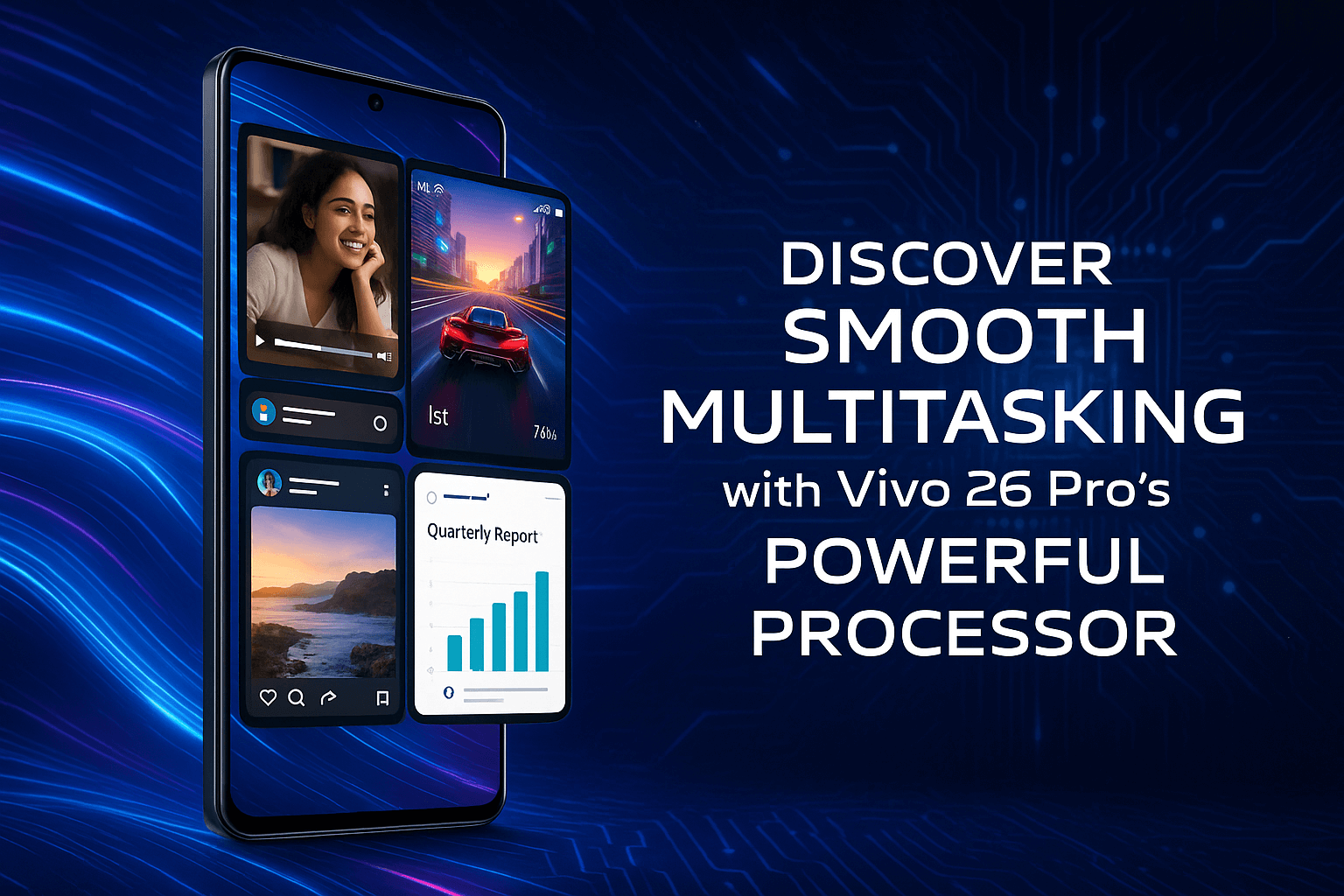 Discover Smooth Multitasking with Vivo 26 Pro’s Powerful Processor