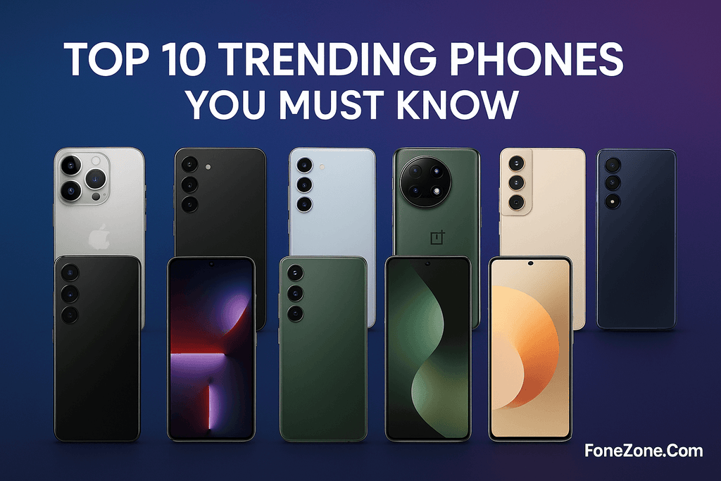 Here Are the Top 10 Trending Phones You Must Know