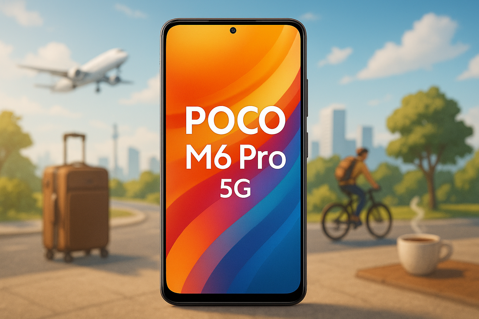 Poco M6 Pro 5G Built for Everyday Adventures