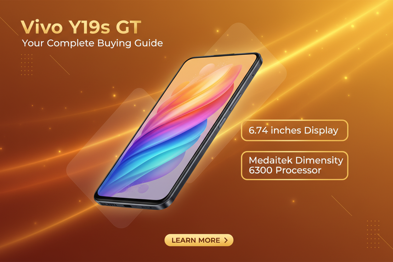 Your complete buying guide for the Vivo Y19s GT