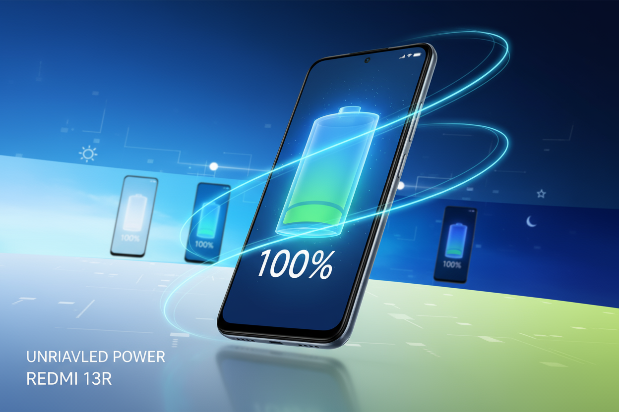 Enjoy Long-lasting Battery Life on Xiaomi Redmi 13R