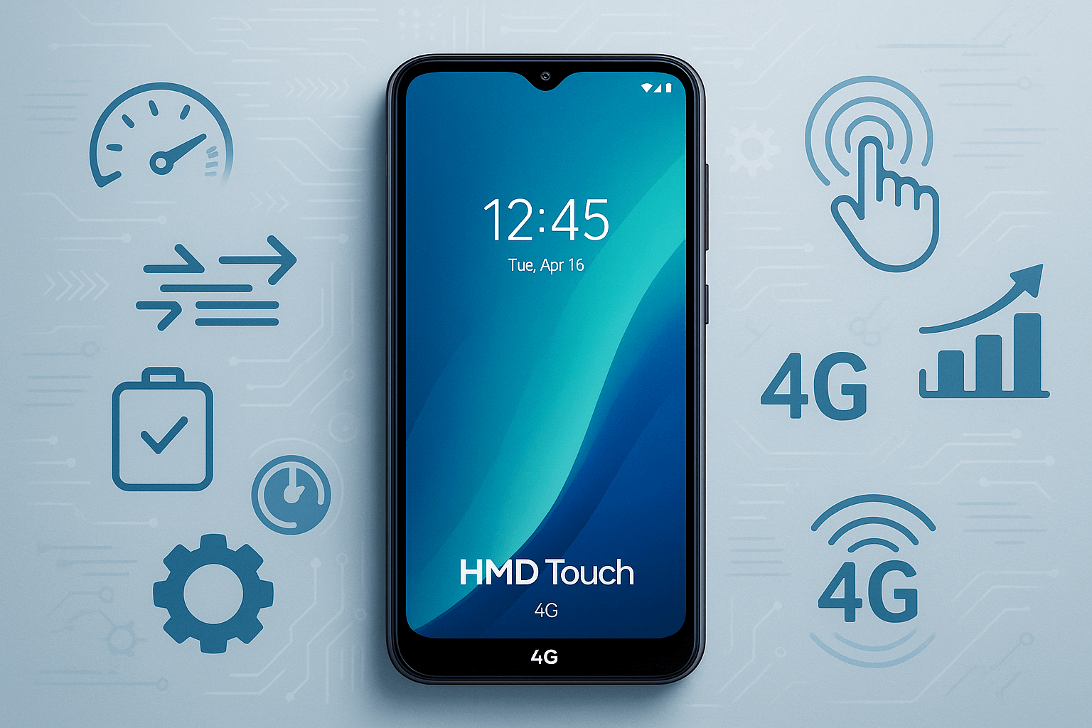HMD Touch 4G Makes Mobile Usage More Efficient