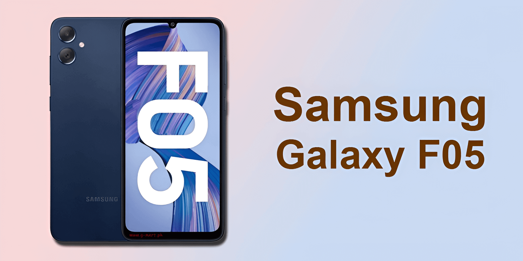 Enjoy smooth performance daily with Samsung Galaxy F05 smartphone.