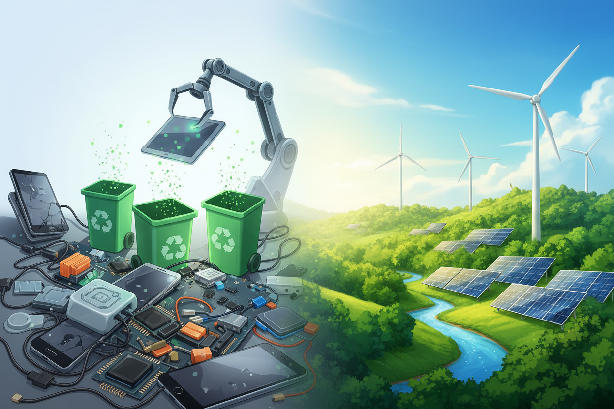 E-Waste Recycling Leads to a Cleaner, Greener Tomorrow