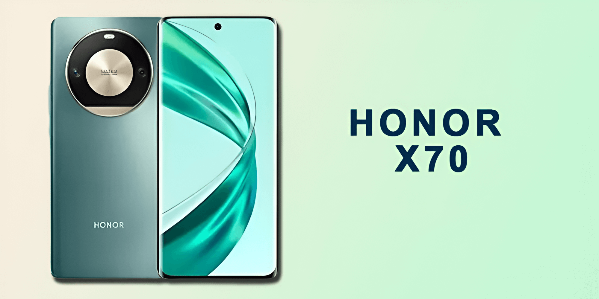 Fast charging makes the Honor X70 ideal for busy users.