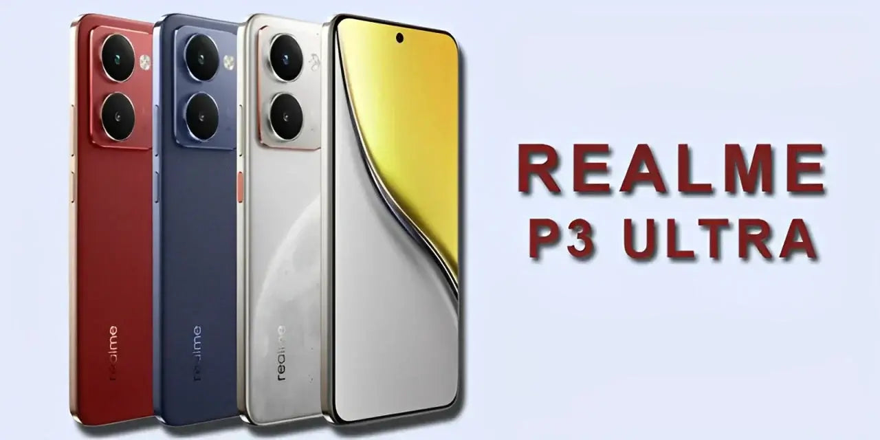 Realme P3 Ultra features a bright, immersive display screen.