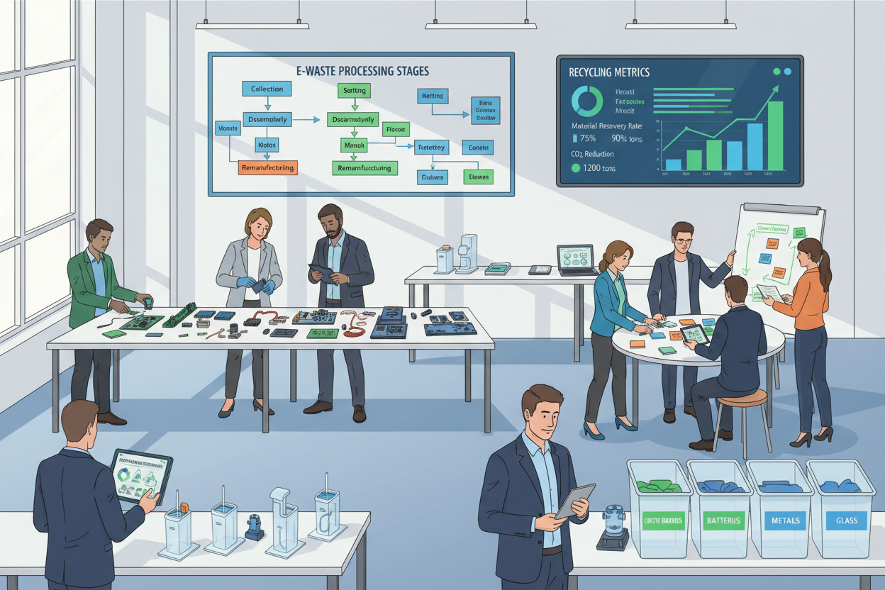 Learning Methods To Design Better E-Waste Management Systems