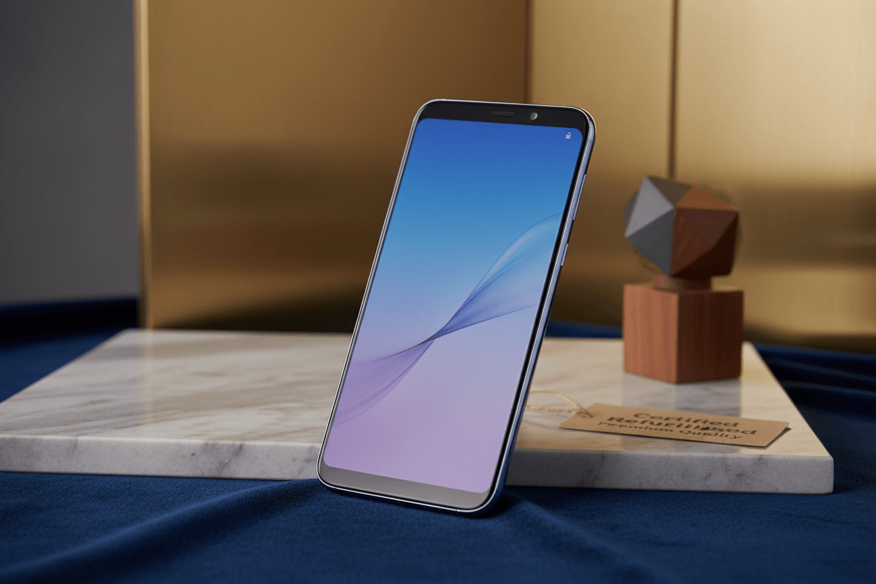 Refurbished Galaxy A8+ 2018 gives great value with premium design.