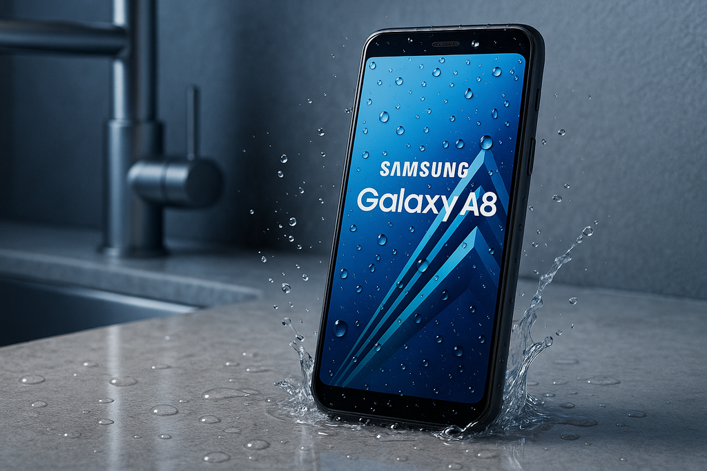 Samsung Galaxy A8 Provides Water Resistance for Daily Protection