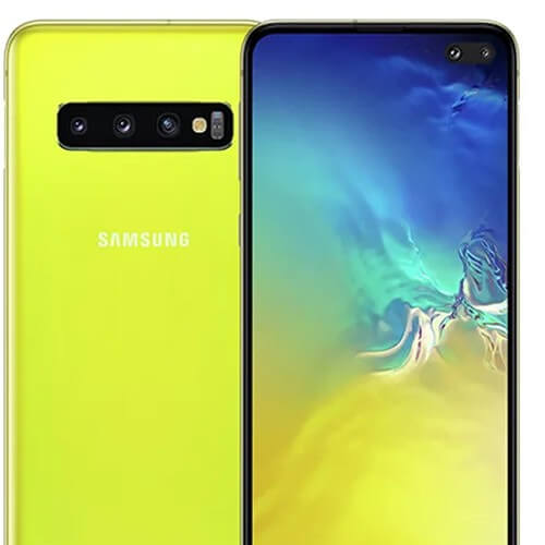 Samsung Galaxy S10 Plus dual sim 128GB 8GB Ram canary yellow at Best Price