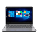 Lenovo V15 laptop with Intel CORE i3 10th Gen and 15.6-inch display showcasing Windows 10 interface.
