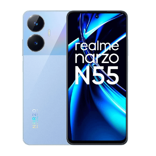 Realme Narzo N55 128GB 6GB RAM smartphone at best price India - FoneZone .com