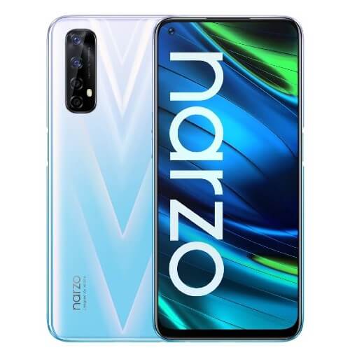 Realme Narzo 20 Pro 4GB RAM+64 GB ROM White Knight | At Fonezone.com