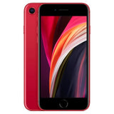 Apple iPhone SE 2020 256GB Red showcasing its vibrant design and compact screen.