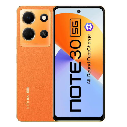 Gaming-ready Infinix Note 30 5G with Bypass Charging mode 8GB RAM in India