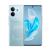 Vivo V29 Pro smartphone front and back view, featuring 256GB storage, 8GB RAM, and a large display.