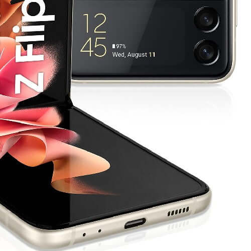 Samsung Galaxy Z Flip3 256GB 12GB RAM single sim Cream