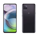 Motorola Moto G 5G smartphone showcasing front and back design, highlighting its display and camera features.
