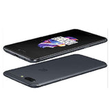 OnePlus 5 smartphone featuring a 5.5-inch display and dual rear cameras, showcasing its sleek design.