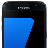 Samsung Galaxy S7 smartphone front view with black design.