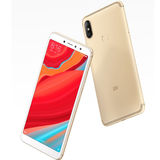 Xiaomi Redmi S2 smartphone in gold color displaying vibrant screen, showcasing design and features with Oppo branding.