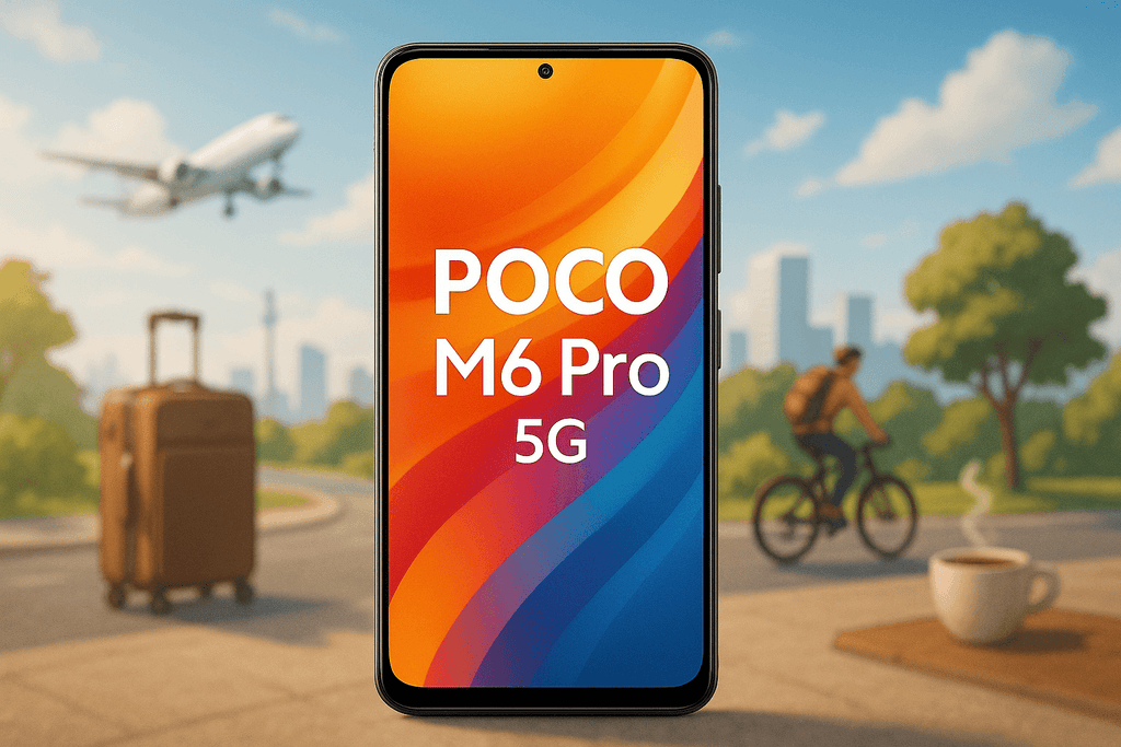 Poco M6 Pro 5G Built for Everyday Adventures