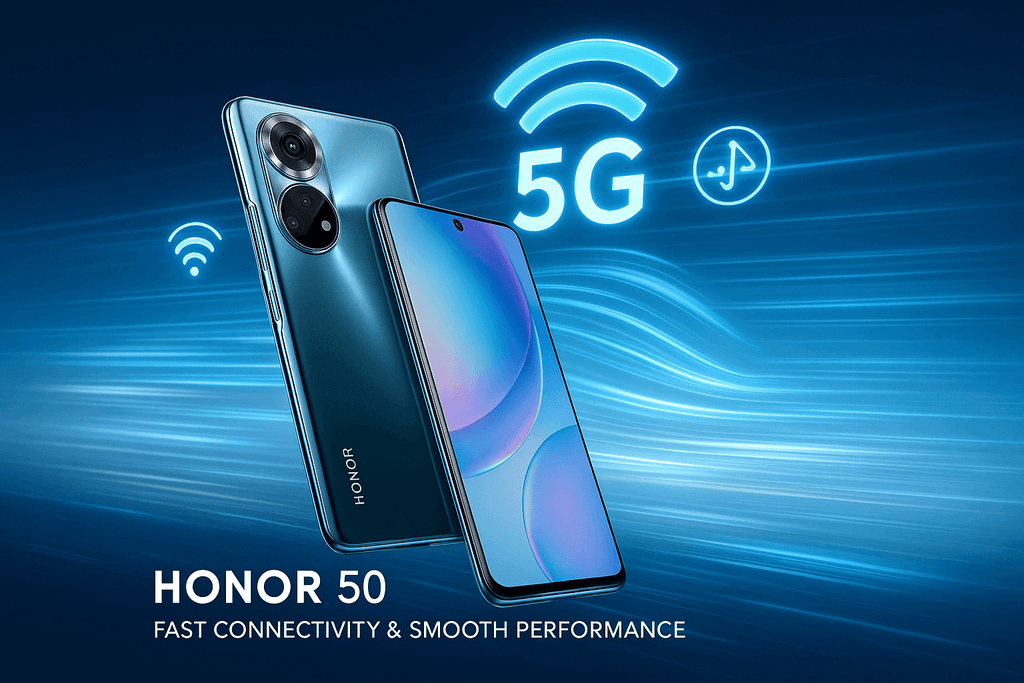 Experience Fast Connectivity and Smooth Performance with Honor 50 5G