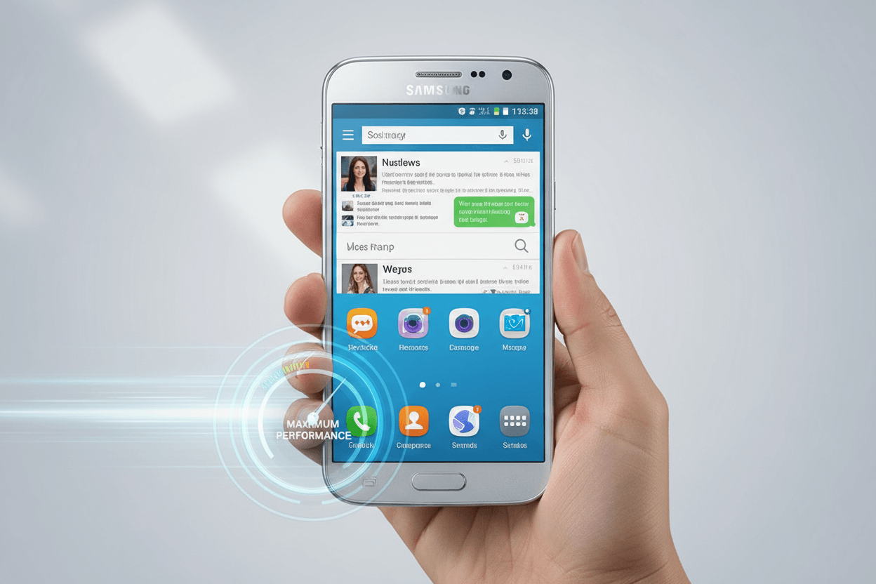 Samsung Galaxy J2 maintains stable speed during regular usage.