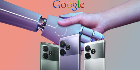 Realme GT 6 partnership with Google featuring AI technology and smartphone innovation.