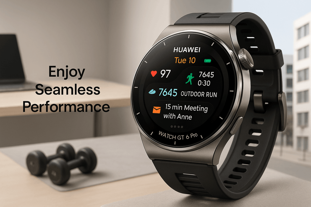 Enjoy Seamless Performance Using Huawei Watch GT 6 Pro Daily