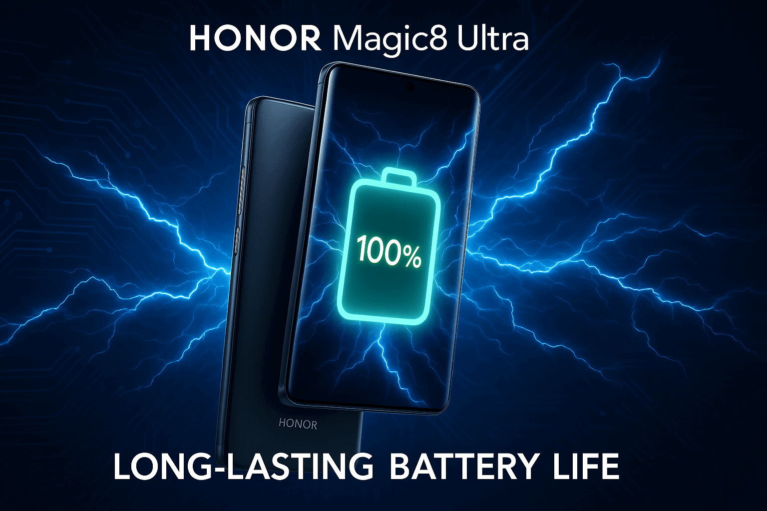 Honor Magic8 Ultra Ensures Long-Lasting Battery for Users