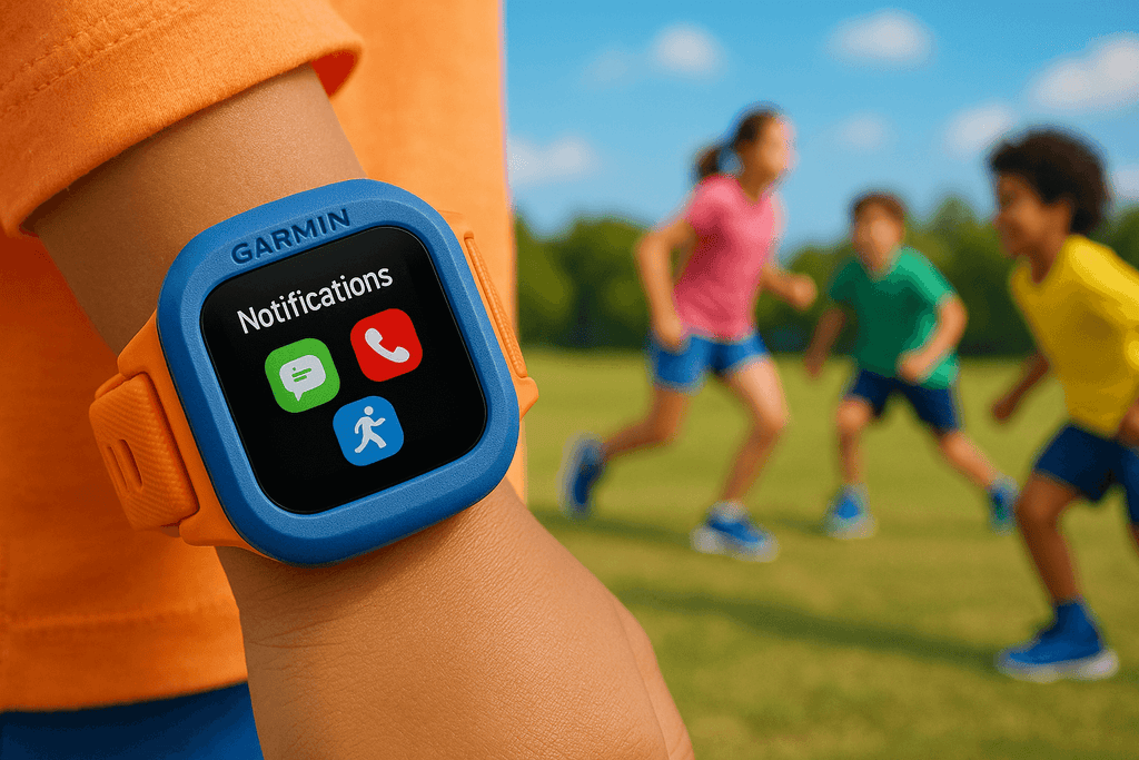 Smart Notifications Make Garmin Bounce 2 Perfect for Active Children