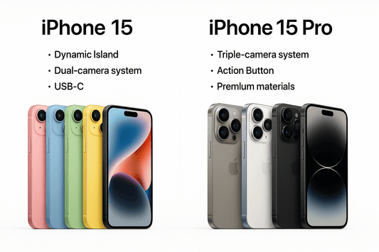 iPhone 15 vs 15 Pro - Fonezon.com