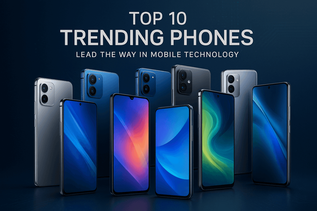 Top 10 Trending Phones Lead the Way in Mobile Technology