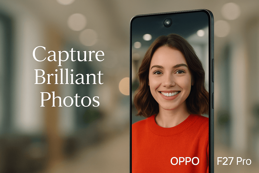 Capture Brilliant Photos Using Oppo F27 Pro High-Resolution Camera