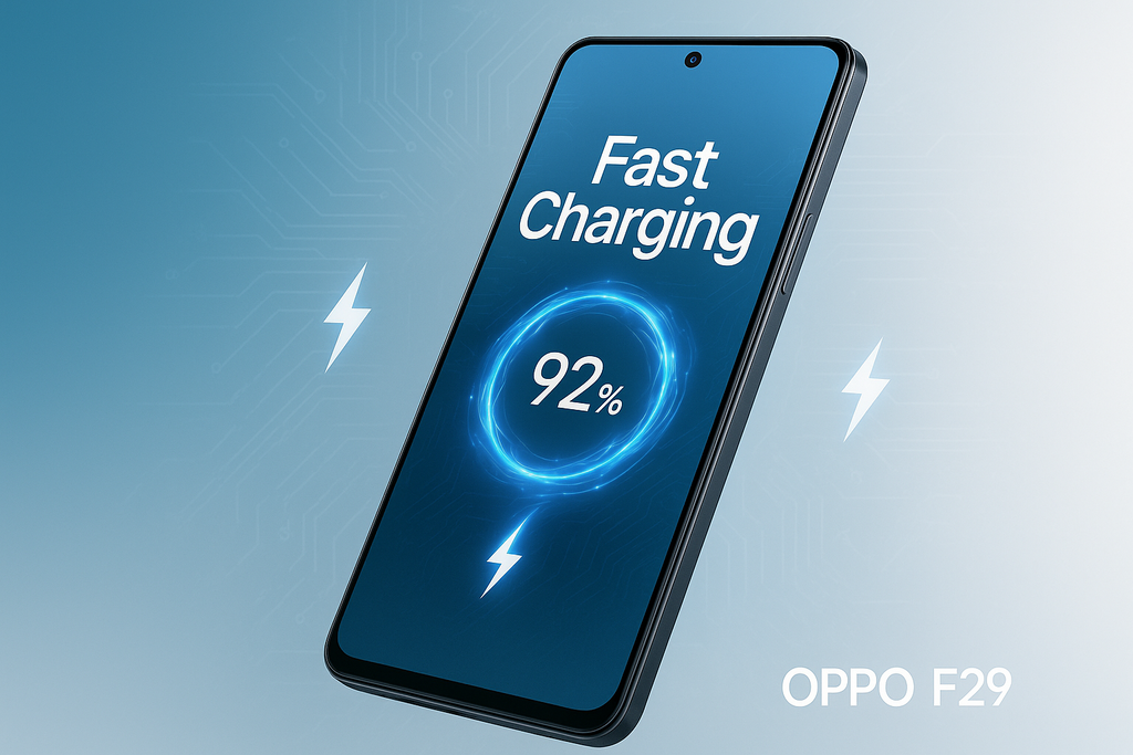 Oppo F29 Supports Fast Charging for Busy Users