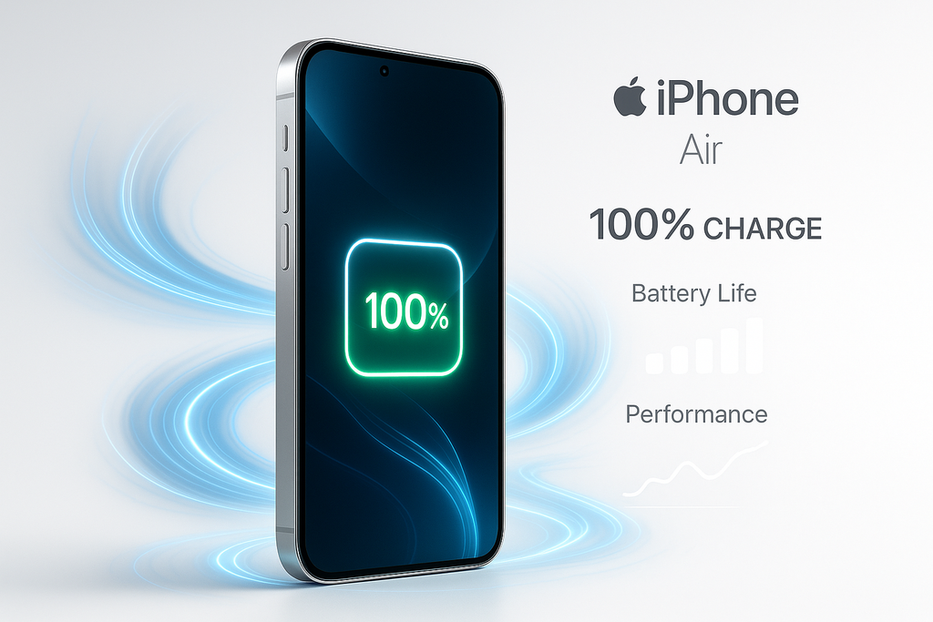 Apple iPhone Air Ensures Long-Lasting Battery for Everyday Smooth Performance