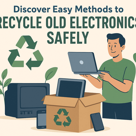 Discover Easy Methods to Recycle Old Electronics Safely - Fonezone.com