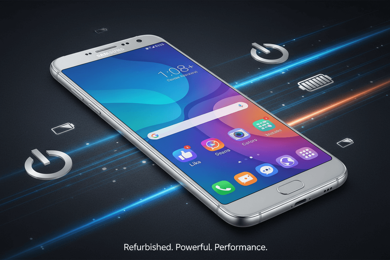 Buy Samsung Galaxy A8+ Refurbished for Power-Packed Daily Performance