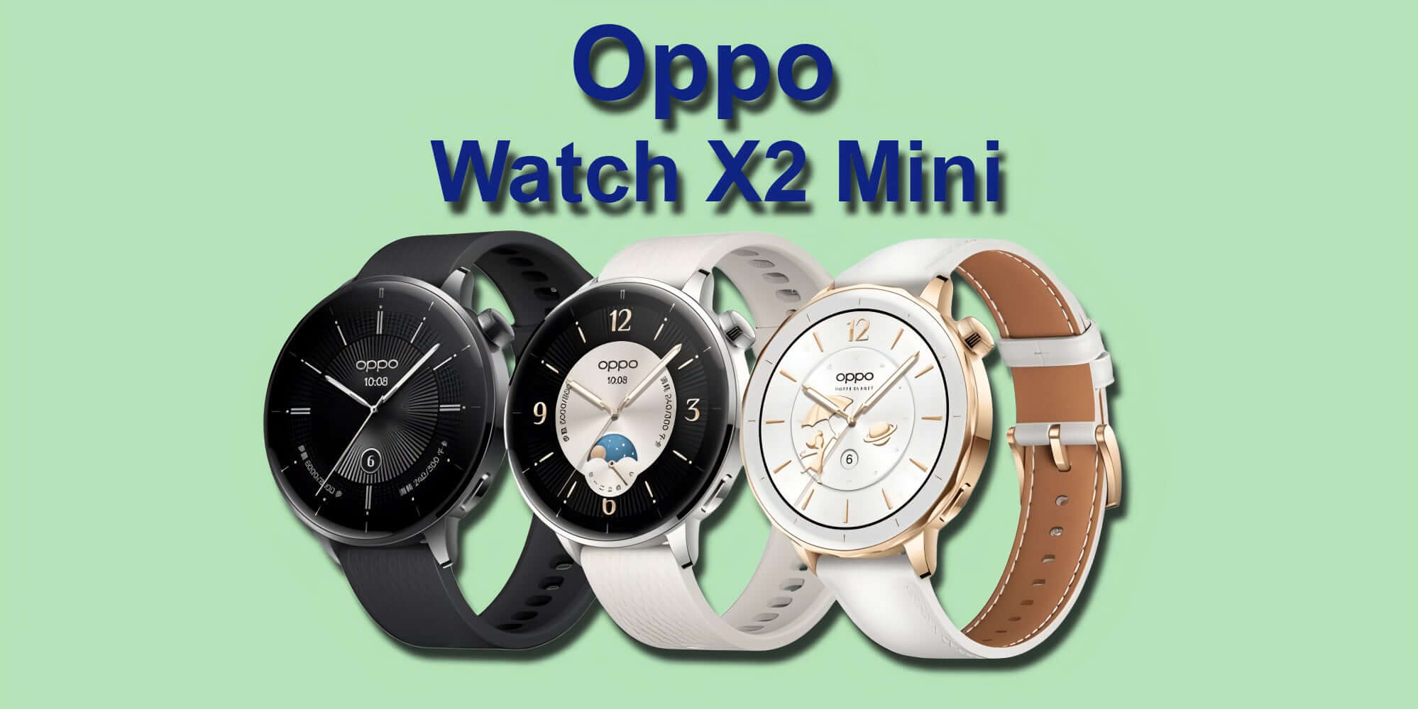 Lightweight Oppo Watch X2 Mini built for all-day comfort