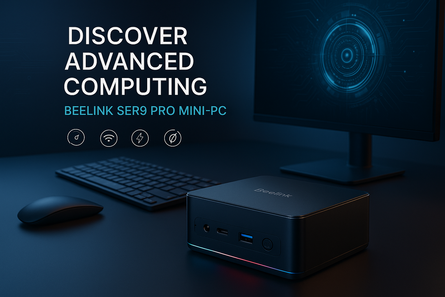 Discover Advanced Computing with Beelink SER9 Pro Mini-PC Today