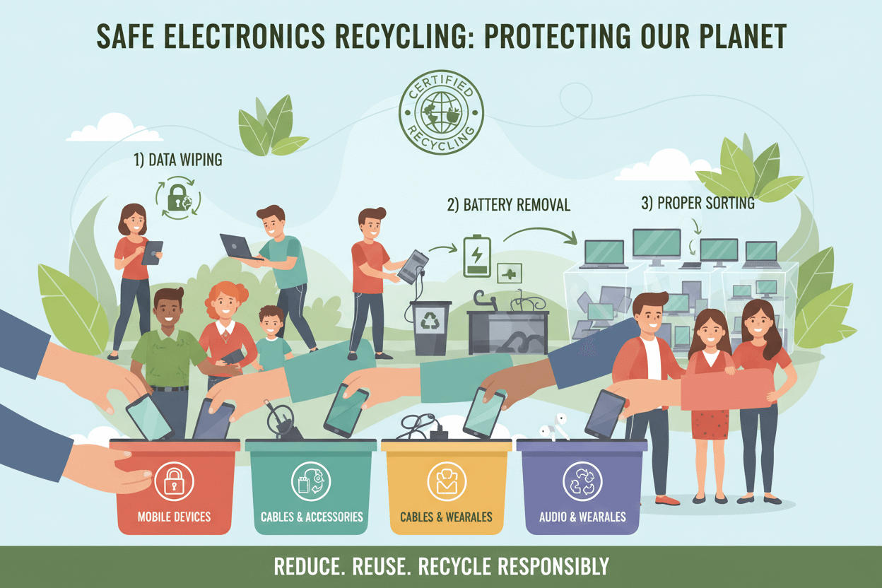 Safe Electronics Recycling Methods Everyone Should Know About