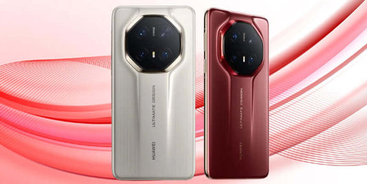 Titanium-clad Huawei Mate 70 Pro+ and 70 RS showcasing innovative smartphone design.