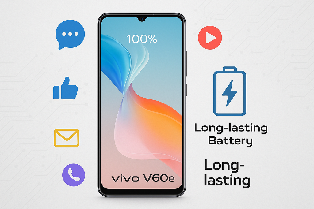 Long-lasting Battery Makes Vivo V60e Perfect for Daily Mobile Use